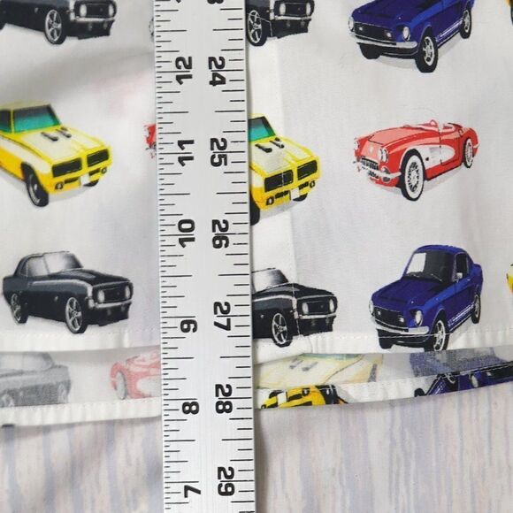 Coton Doux Classic Cars Long Sleeve Shirt, Mens 38x15 - Picture 9 of 9